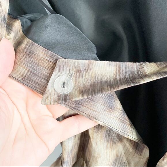 Veronica Beard Leopard Open Back Mini Dress 0 Leopard - Picture 5 of 6